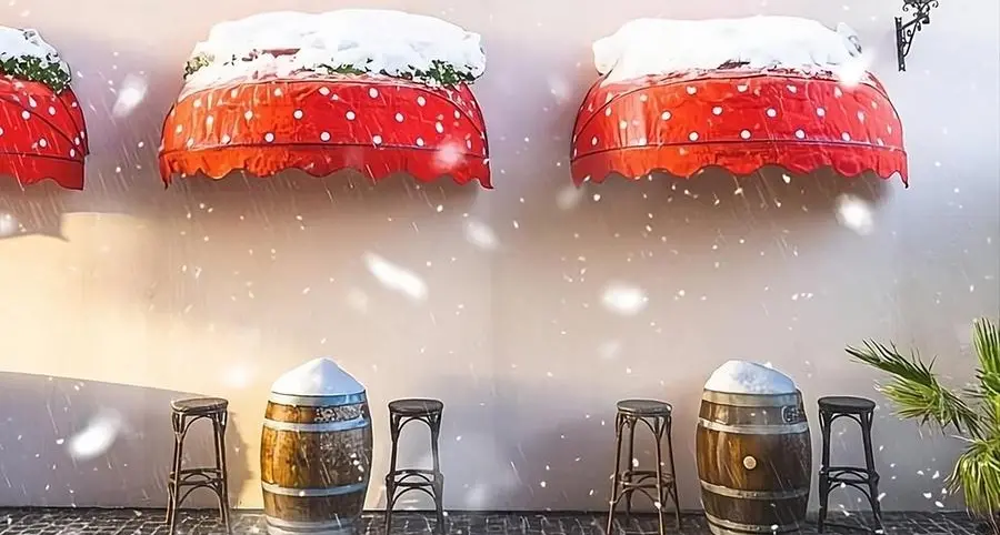 Experience the first snowing street in Dubai this December
