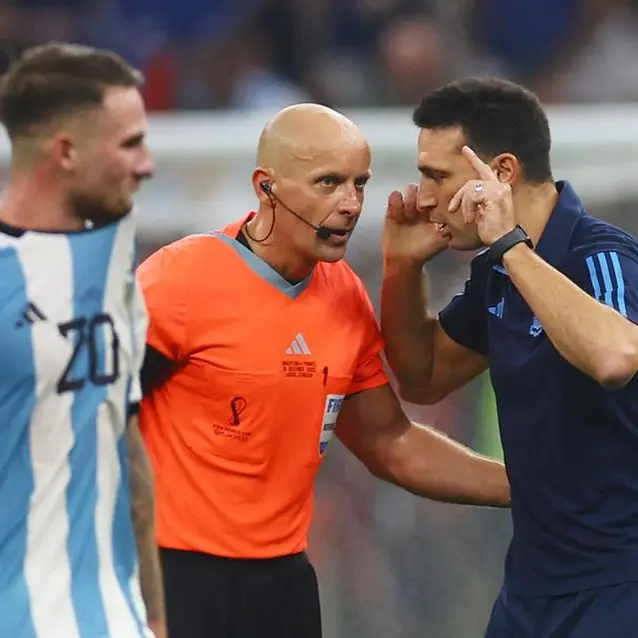 'French didn't mention this' - referee hits back in criticism over Argentina goal