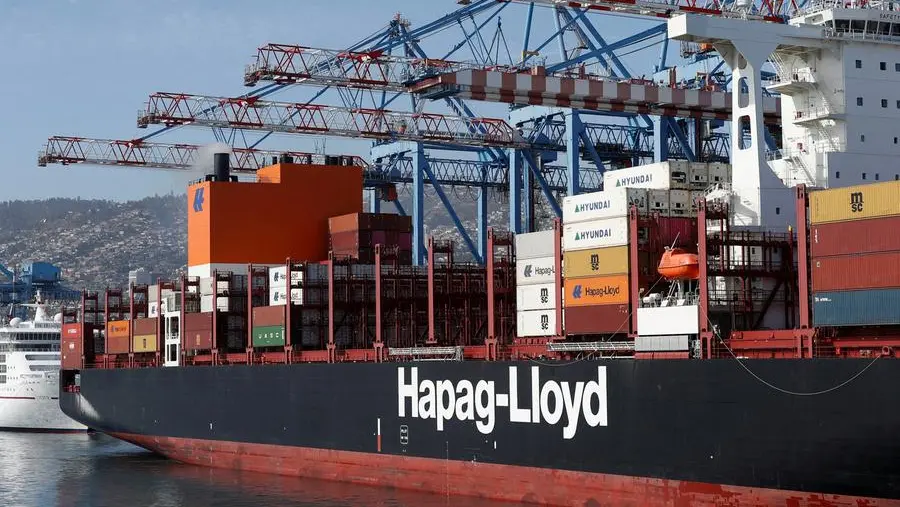Projectile fragments hit Hapag-Lloyd container vessel near Strait of Hormuz