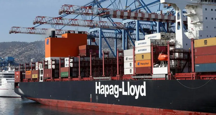 Projectile fragments hit Hapag-Lloyd container vessel near Strait of Hormuz