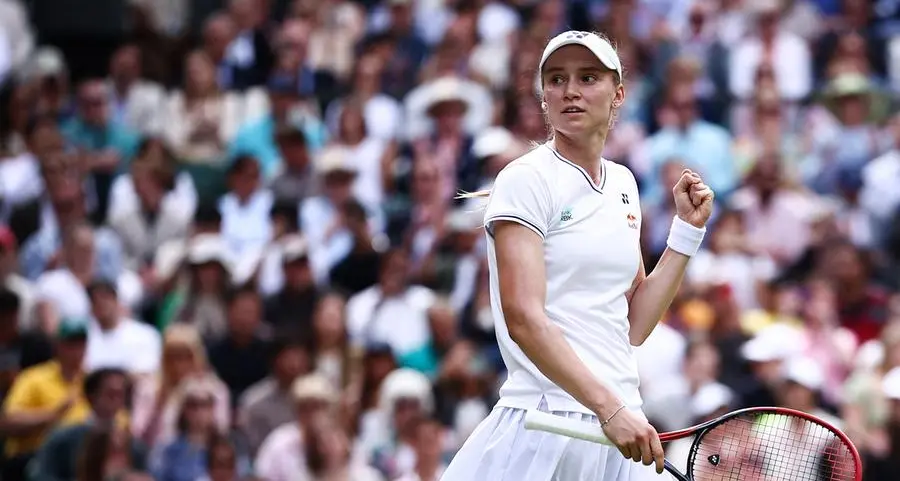 Power and glory as Rybakina eyes Wimbledon final