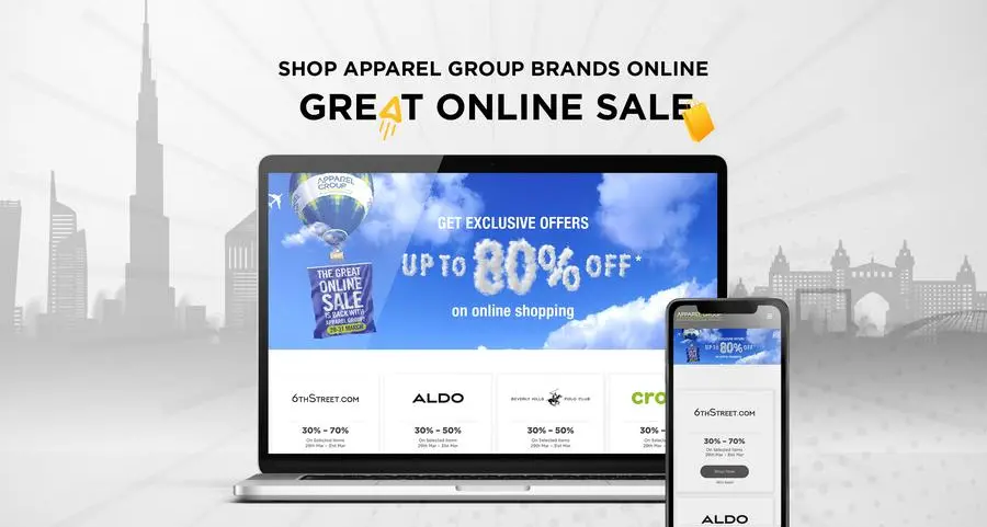 The highly anticipated great online sale by Apparel Group returns