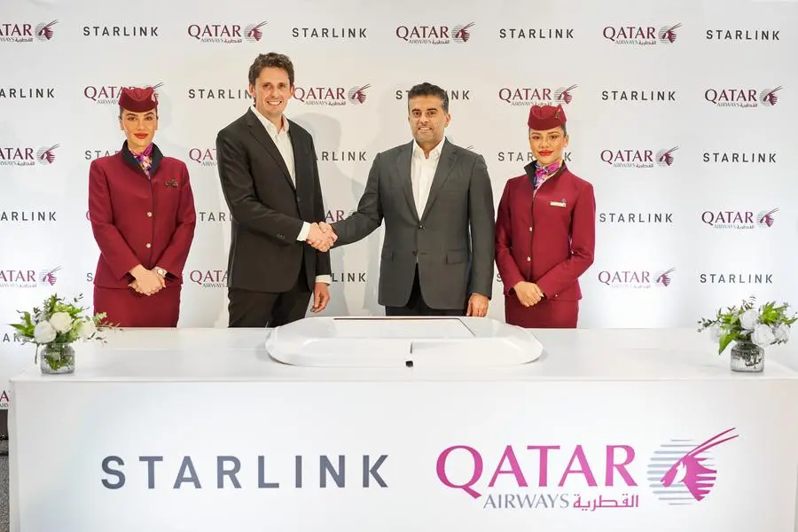 <p>Qatar Airways to introduce complimentary Starlink Wi-Fi Onboard</p>\\n