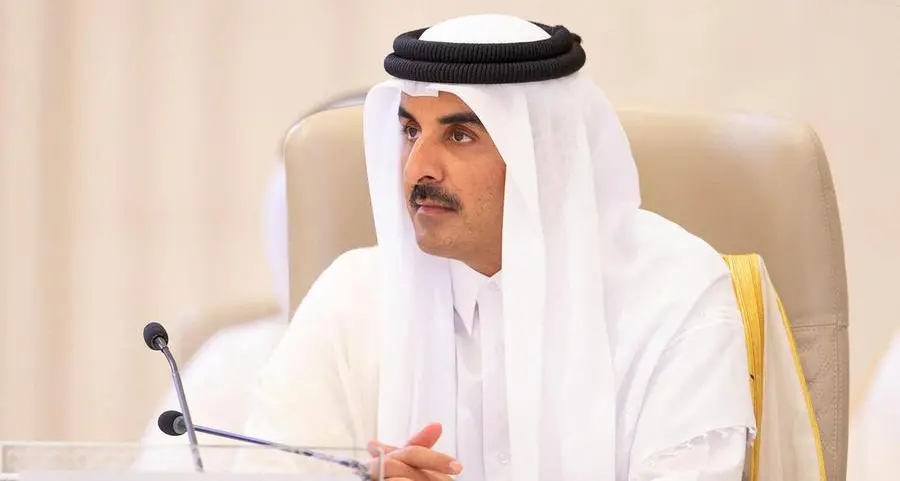 Amir attends Qatar Economic Forum 2023's reception ceremony