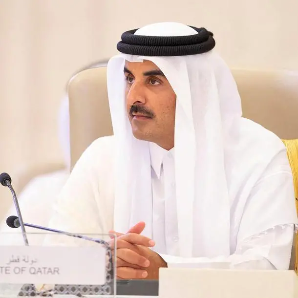 Qatar's emir meets Saudi foreign minister