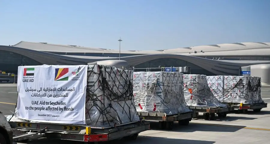 UAE provides urgent food supplies and humanitarian relief to flood-affected Seychelles