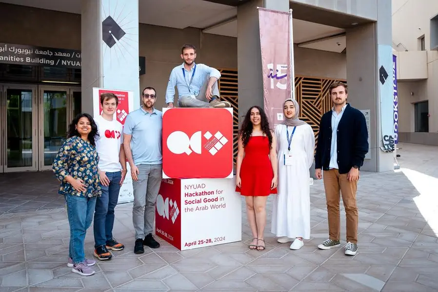 Team QGasbusters won the first place for this year\\u2019s Hackathon. Image Courtesy: NYUAD