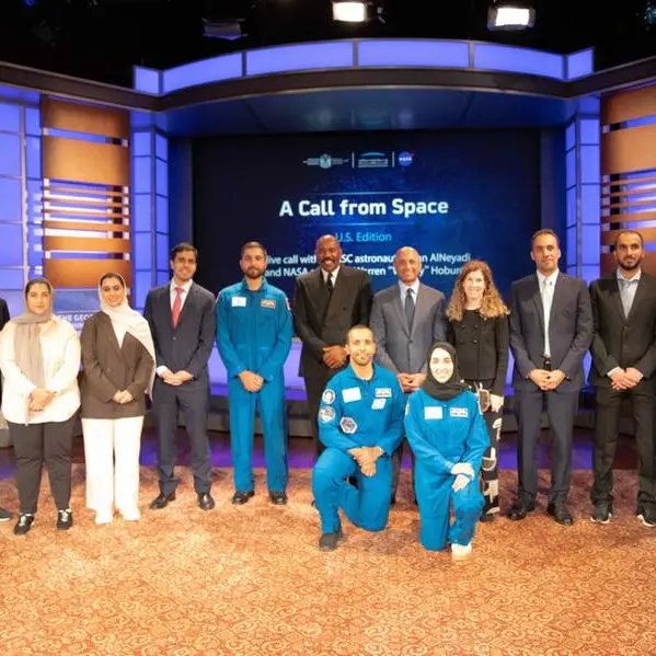UAE Embassy, NASA, MBRSC co-host ‘A Call from Space’ with UAE, US astronauts
