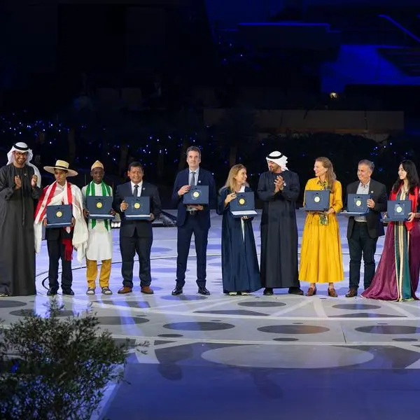 11 winners recognised at Zayed Sustainability Prize awards ceremony held during COP28 UAE