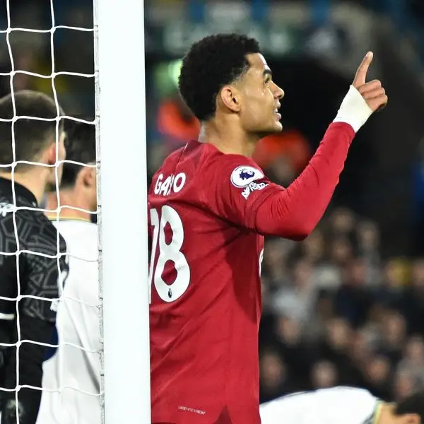 Liverpool hit Leeds for six after controversial Gakpo opener