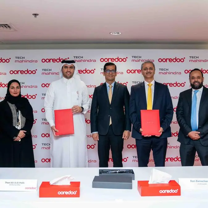 Ooredoo Qatar and Tech Mahindra sign strategic partnership for managed security services