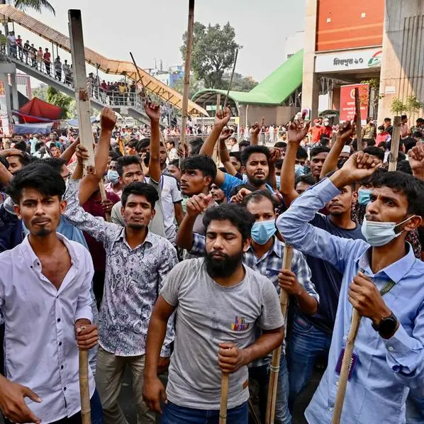 Bangladesh protests halt production for top fashion brands: union
