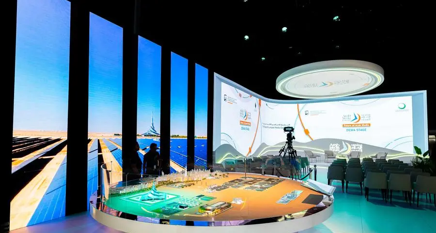 DEWA highlights its efforts in sustainability and supporting the youth during its participation in the Arab Media Forum 2023