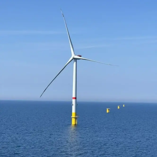 First wind turbine installed at Baltic Eagle offshore wind farm