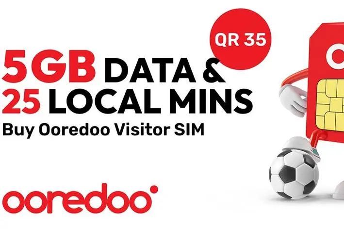 The Ooredoo Visitor SIM, now with 5GB of local data, up from 2GB, remains priced at just QR 35. Image Courtesy: Ooredoo