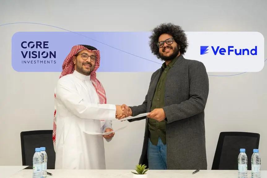 Faisal Al-Abdulsalam, angel investor, serial entrepreneur and Founder & CEO of CoreVision, and Mohamed Gaber, Co-founder of VeFund. Image Courtesy: CoreVision