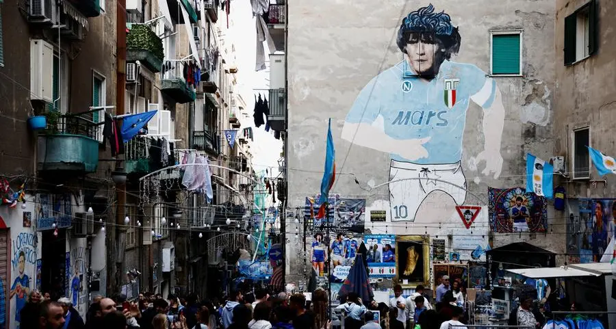 Naples paints the town blue for first Scudetto since Maradona era