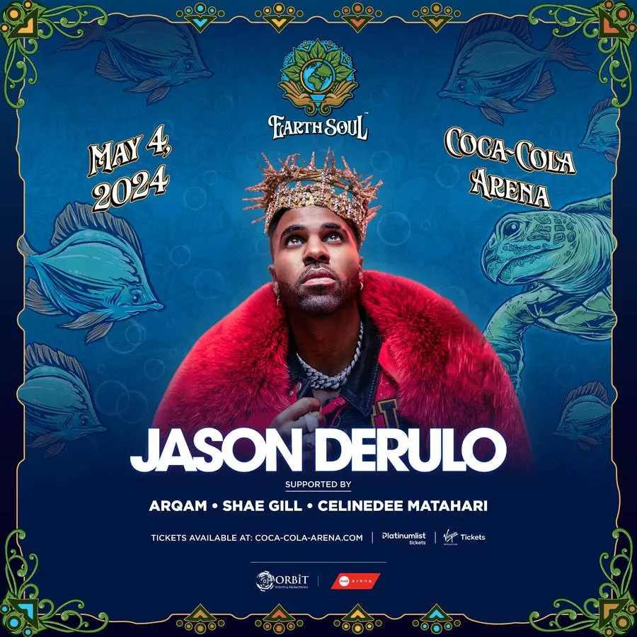 Jason Derulo to kick off EarthSoul festival in Dubai, in line with UAE’s year of sustainability