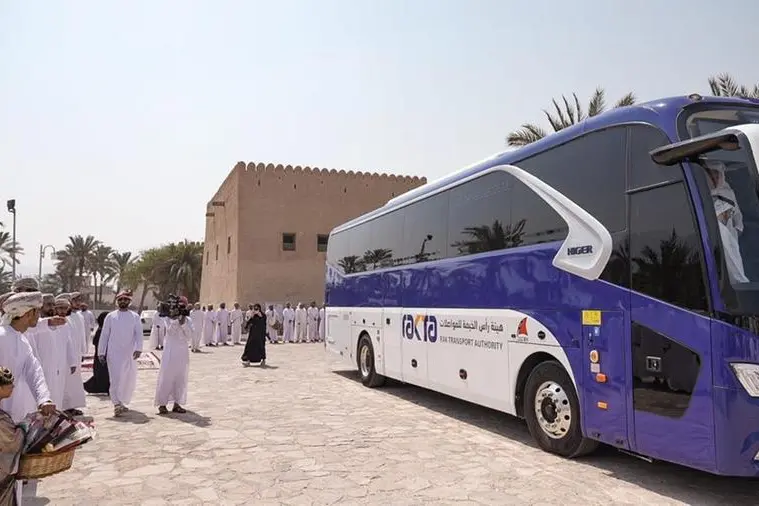 First land trip service connecting Ras Al Khaimah with Oman\\'s Musandam launched. Image courtesy WAM.