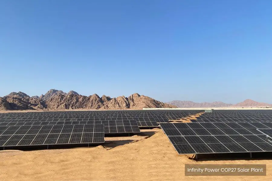UAE\\'s Masdar and Egypt\\u2019s Infinity provide renewable energy for global UN gathering in Sharm El-Sheikh. Image used for illustrative purpose. Image courtesy WAM