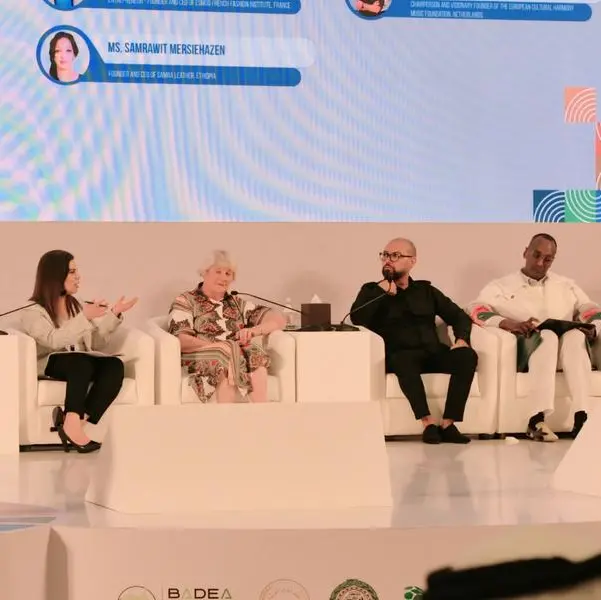 Jamsheer moderates a panel discussion on creative economy at WEIF 2024