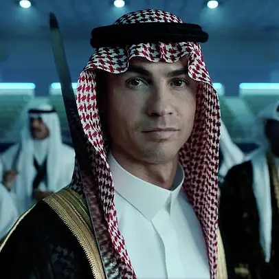 Ronaldo joins Saudi National Day celebrations in traditional Arab dress