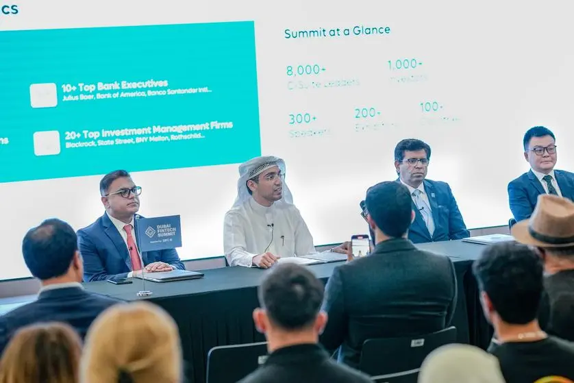 <p>From Left to Right: Ali Imran, Chief Operating Officer, Commercial Bank of Dubai;&nbsp;Mohammad Alblooshi, CEO at DIFC Innovation Hub;&nbsp;Hemant Julka, Group Head Digital Innovation &amp; Partnerships, Emirates NBD; and Rami Khalil, General Manager UAE &amp; KSA,&nbsp;Dyna.Ai</p>\\n