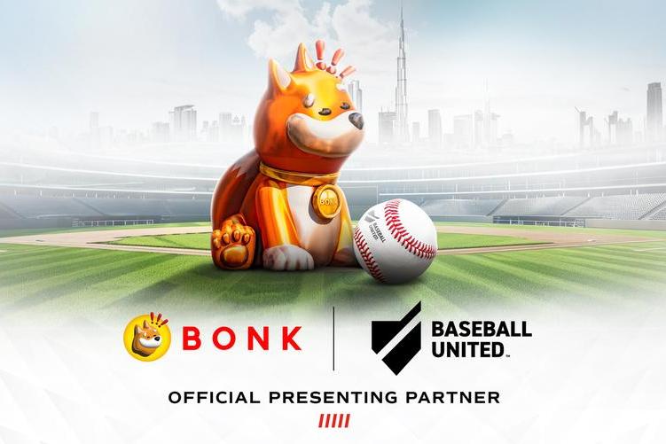 Leading cryptocurrency, BONK, named presenting partner for Baseball United’s inaugural season