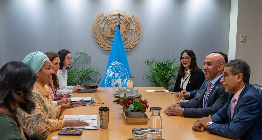 وفد دولة الإمارات يستعرض مع نائبة الأمين العام للأمم المتحدة فرص التعاون وتعزيز الشراكات لتحقيق أهداف التنمية المستدامة