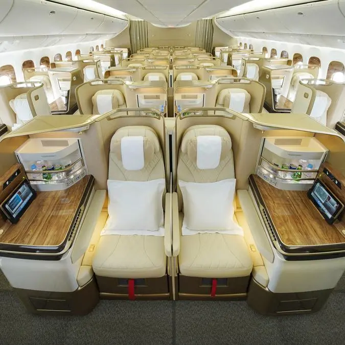 Riyadh welcomes first refurbished Emirates Boeing 777