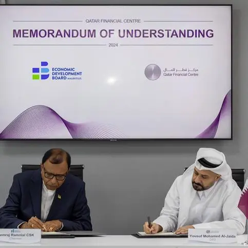 QFC signs MoU with EDB Mauritius to foster collaboration and development in the financial sector