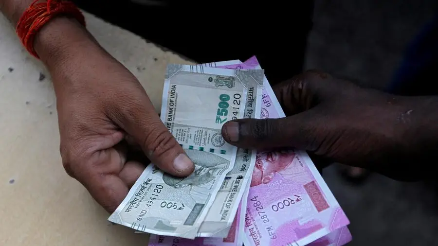 Indian rupee helped by dip in US yields, positive momentum