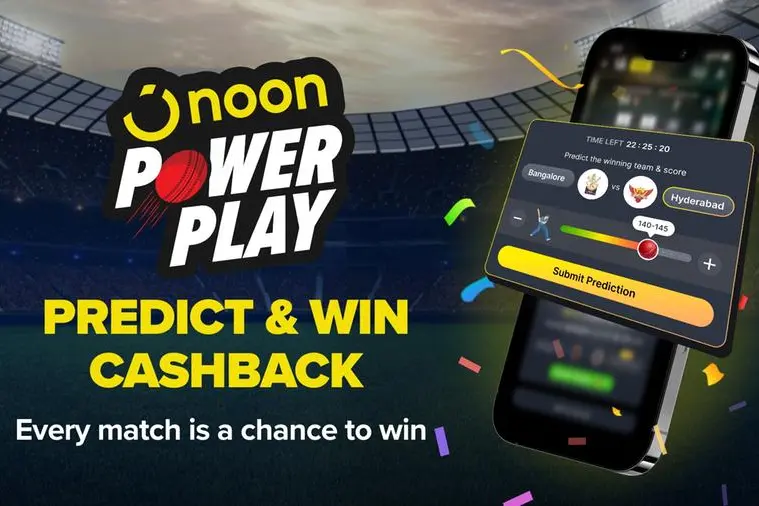 noon Powerplay IPL predict and win game. Image Courtesy: noon