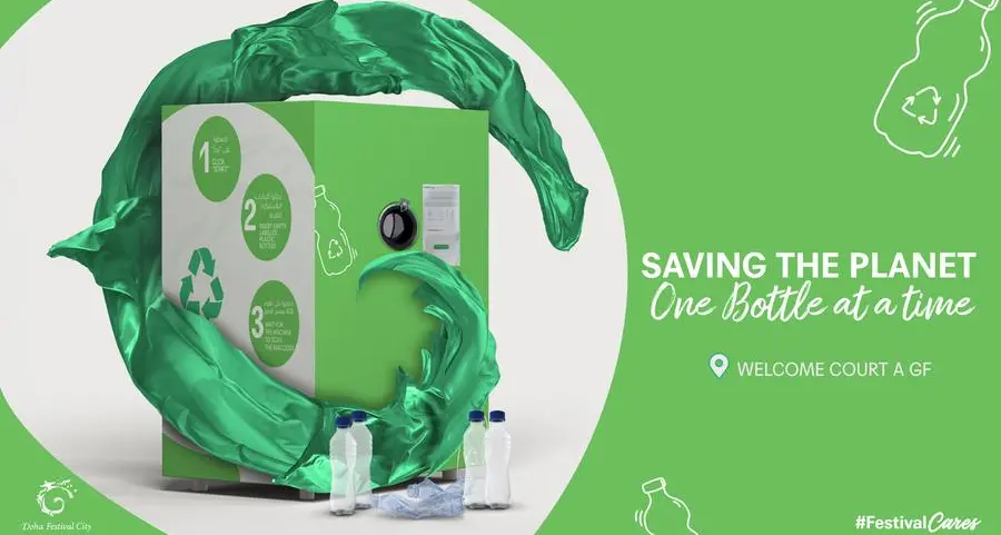 Doha Festival City launches state-of-the-art reverse vending machine to mark Global Recycling Day