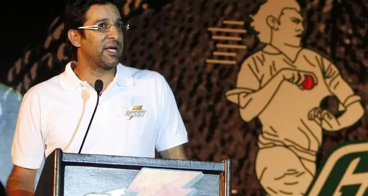 Pakistan's Akram praises his statue amid social media flak