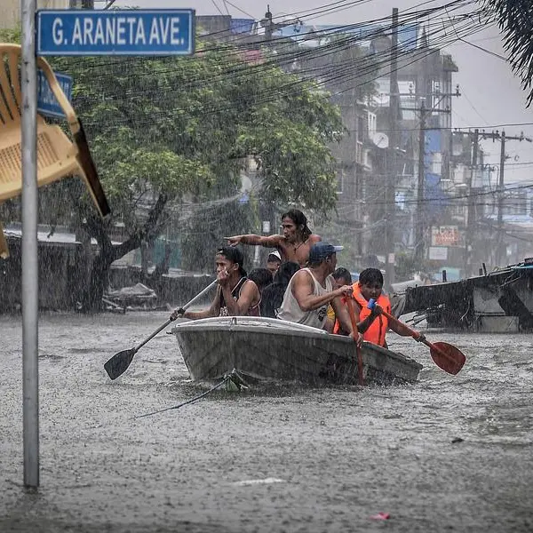 Monsoon brings heavy flooding to Manila, Philippines