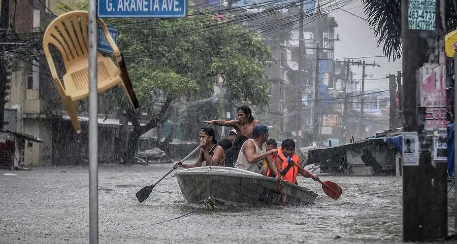 Monsoon brings heavy flooding to Manila, Philippines