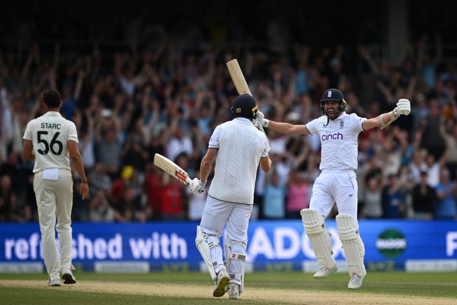 Harry Brook keeps England's Ashes hopes alive in thrilling win