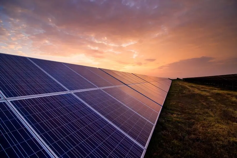 Masdar solar panels. Image courtesy: Masdar