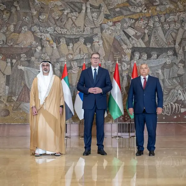 Crown Prince of Abu Dhabi discusses trilateral relations with Serbia and Hungary