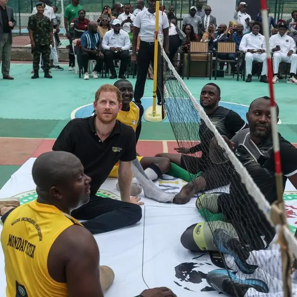 In Nigeria, Prince Harry promotes Invictus Games for veterans