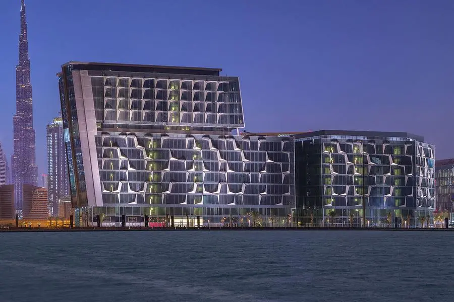 Exterior view of Dubai Design District. Image courtesy: TECOM