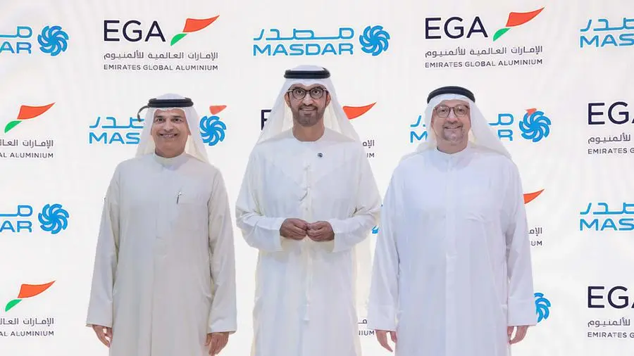 Abu Dhabi’s Masdar, EGA partner on aluminium decarbonisation