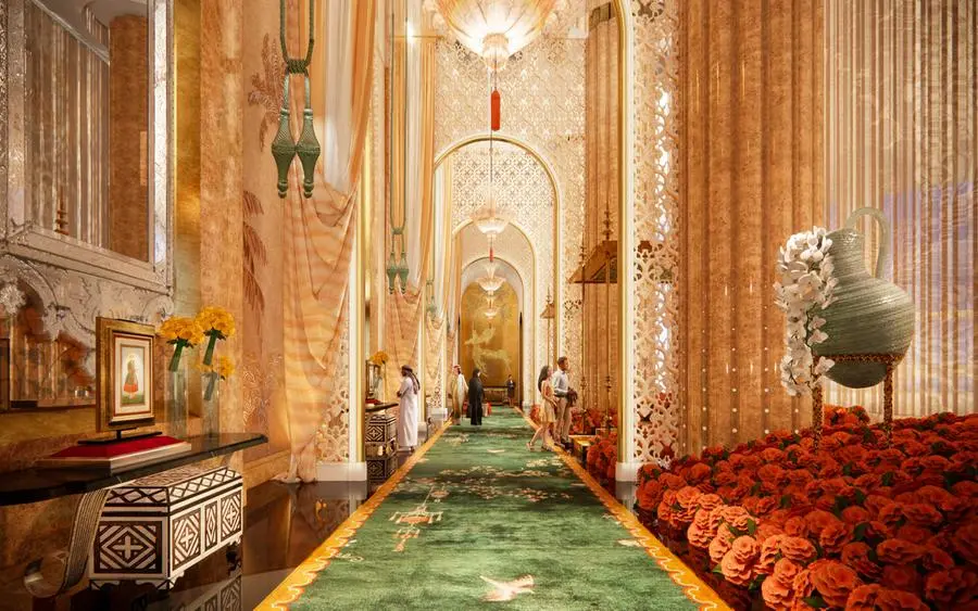 Rendering of Wynn Al Marjan Island - Interior view. Source: Wynn Resorts
