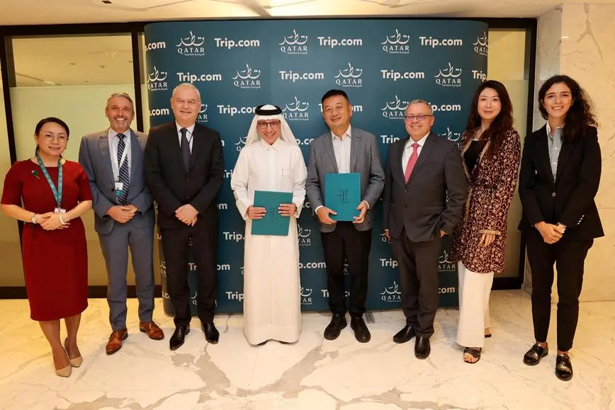 Qatar Tourism and Trip.com Group sign MoU