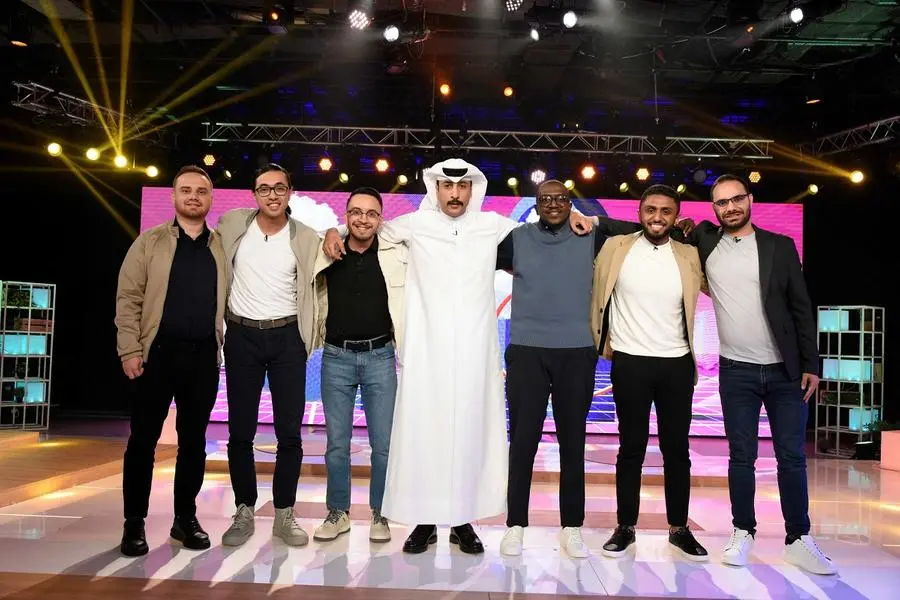 The Stars of Science Season 15 top seven candidates competing for the title of Top Arab Innovator. Image Courtesy: Qatar Foundation