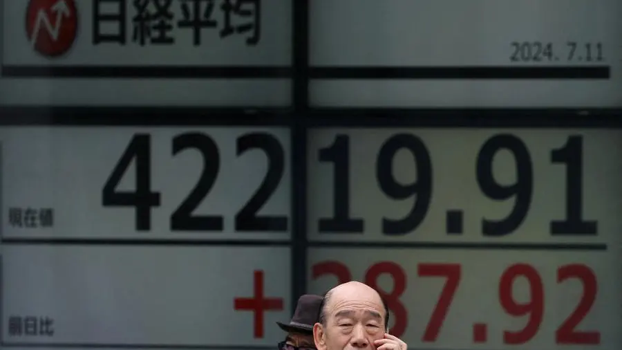 Asia shares helped by Nvidia high as investors unfazed by Trump's tariff moves