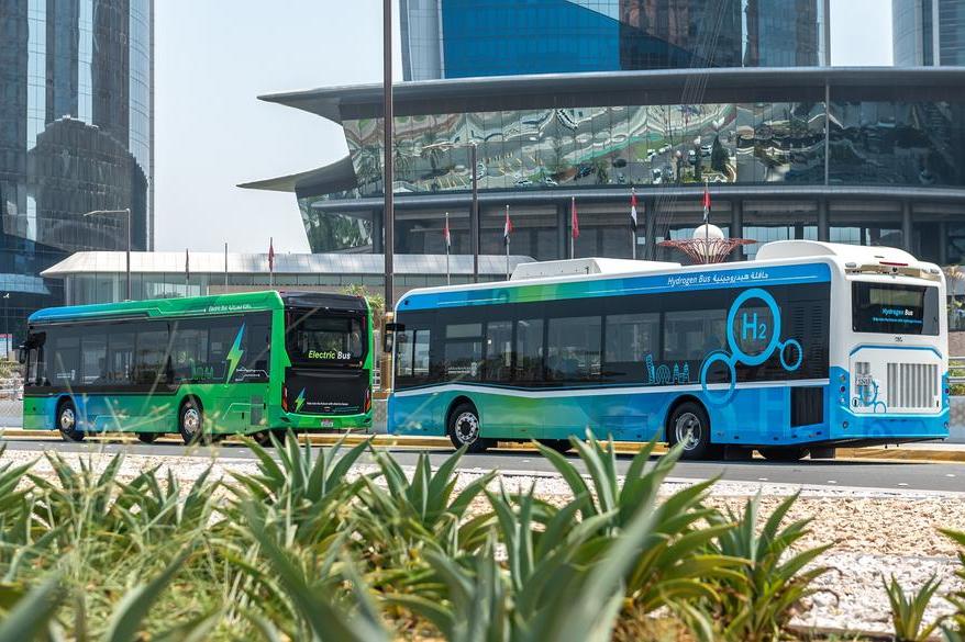 Abu Dhabi Launches Cutting-Edge Green Bus Service Fueled by Hydrogen