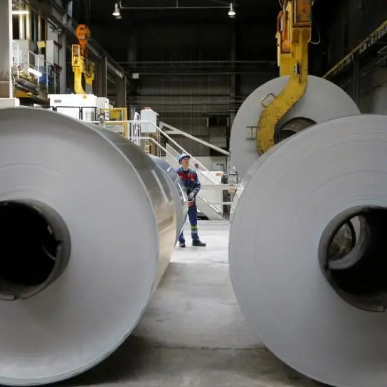 Aluminium eases as dollar firms; focus on Mideast smelters