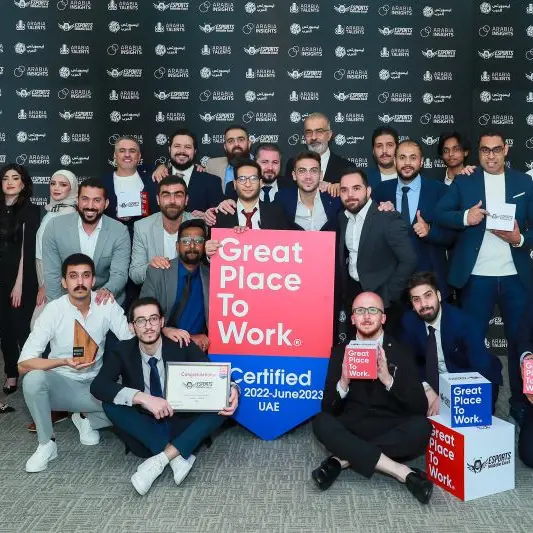 Esports Middle East becomes the first gaming company in the UAE to be awarded “Great Place to Work” certification